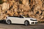 Volkswagen Golf R White Cabriolet 2013 года